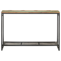 Tavolo Consolle 110x35x75 cm in Legno Massello di Recupero cod mxl 21931