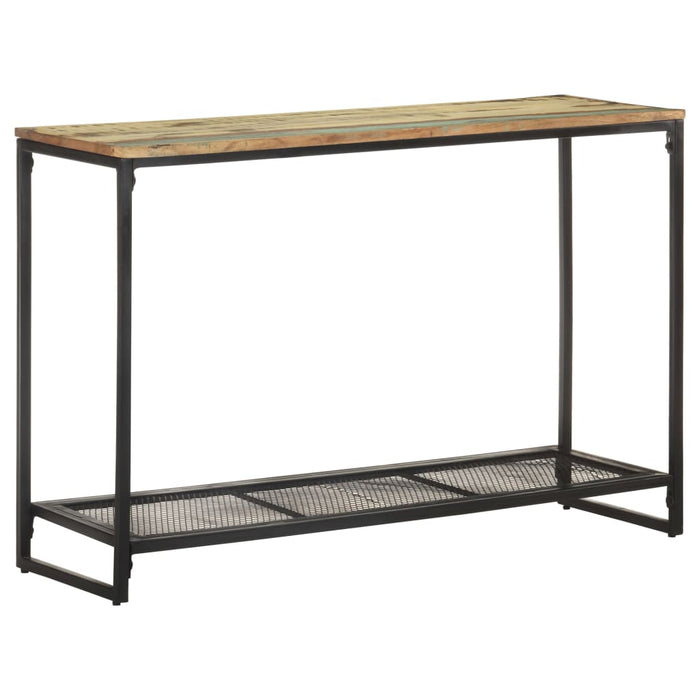 Tavolo Consolle 110x35x75 cm in Legno Massello di Recupero cod mxl 21931