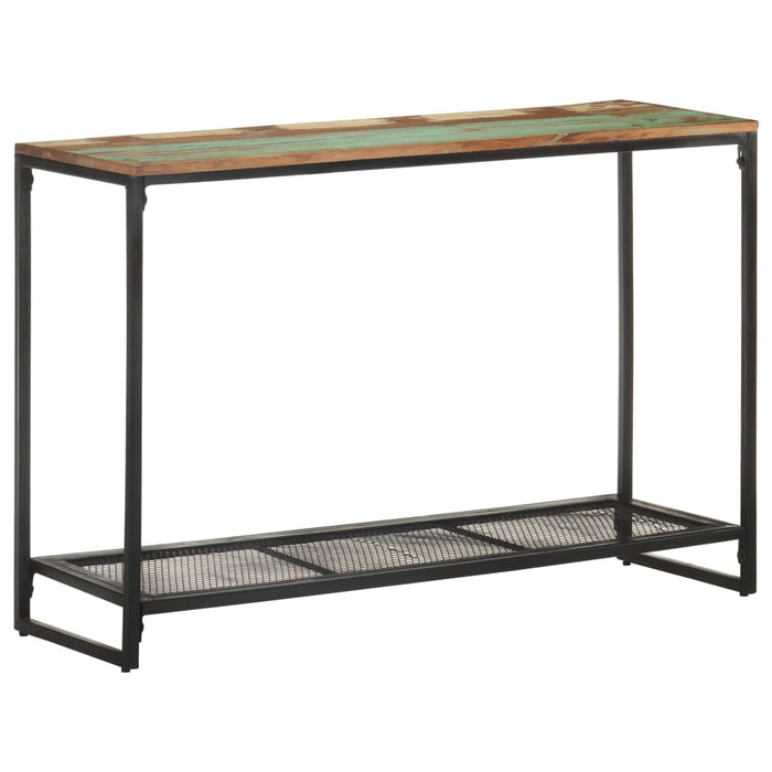 Tavolo Consolle 110x35x75 cm in Legno Massello di Recupero cod mxl 21931