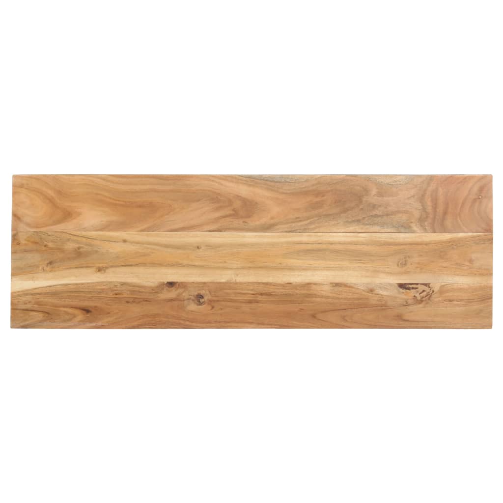 Tavolo Consolle 110x35x75 cm in Legno Massello di Acacia cod mxl 57823