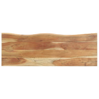 Attaccapanni con Bordi Vivi 100x35x22 cm in Legno di Acacia cod mxl 62112