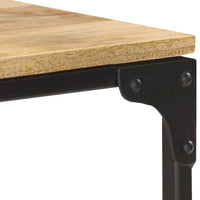 Tavolo Consolle 110x30x75 cm in Legno Massello di Mango cod mxl 13748