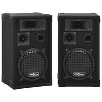 Altoparlanti da Palco Hifi Professionali Passivi 2 pz 800W Neri 70100