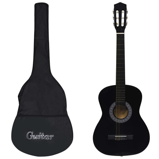 Chitarra Classica per Principianti con Custodia Nera 3/4 36" 3055889