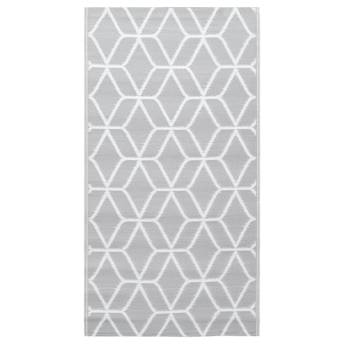 Tappeto da Esterni Grigio 80x150 cm in PP cod mxl 78020