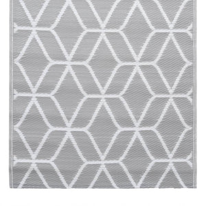 Tappeto da Esterni Grigio 80x150 cm in PP cod mxl 78020