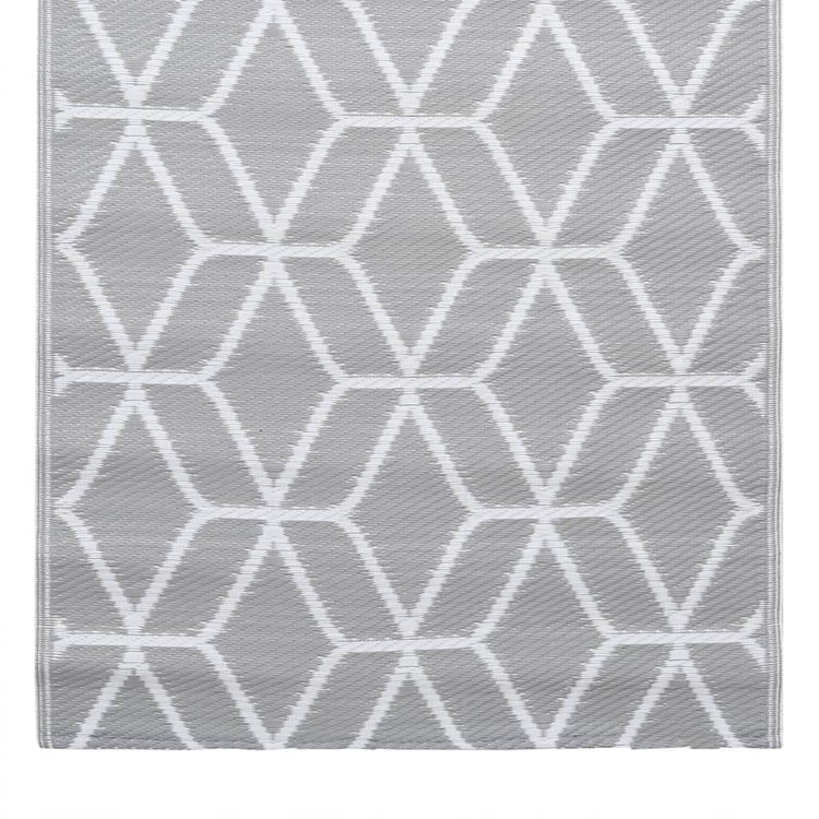 Tappeto da Esterni Grigio 80x150 cm in PP cod mxl 78020