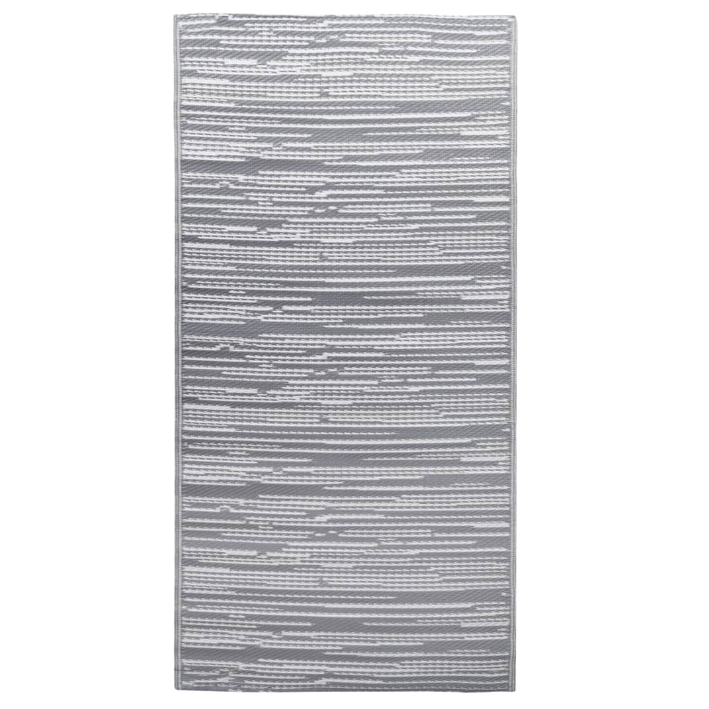 Tappeto da Esterni Grigio 80x150 cm in PP cod mxl 66320