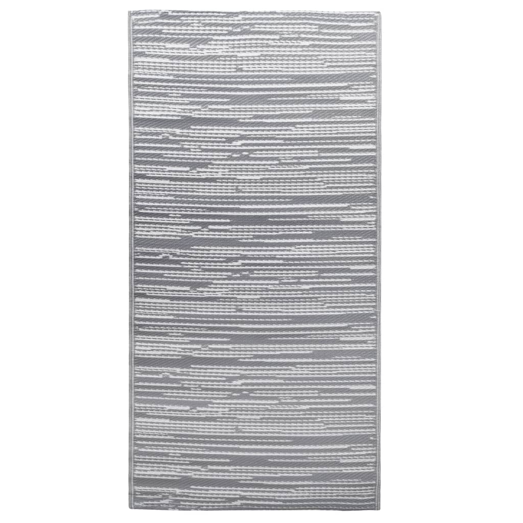 Tappeto da Esterni Grigio 160x230 cm in PP 310438