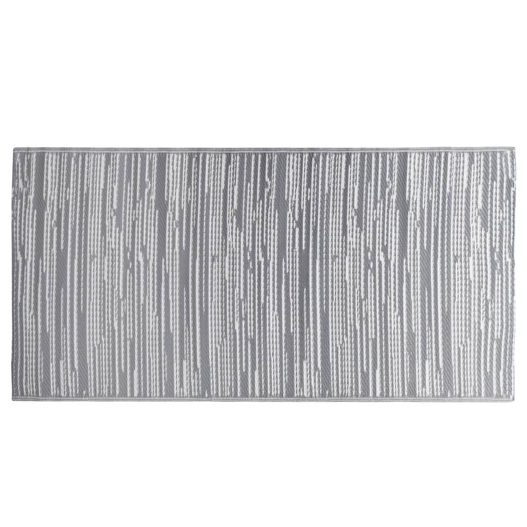 Tappeto da Esterni Grigio 160x230 cm in PP 310438