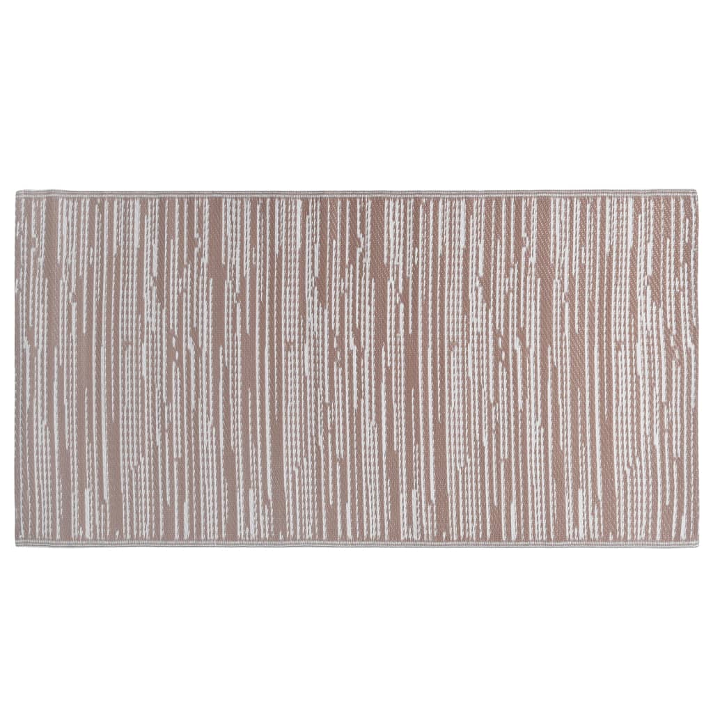 Tappeto da Esterni Marrone 80x150 cm in PP 310440