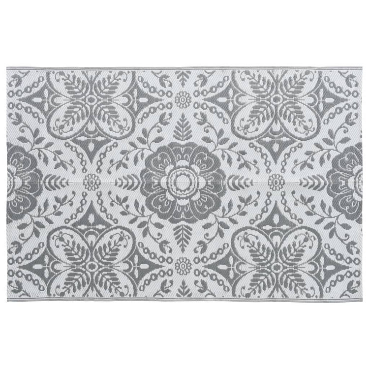 Tappeto da Esterni Grigio Chiaro 120x180 cm in PP cod mxl 73921