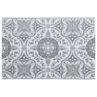 Tappeto da Esterni Grigio Chiaro 190x290 cm in PP cod mxl 76769