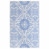 Tappeto da Esterni Blu Baby 190x290 cm in PP 310455