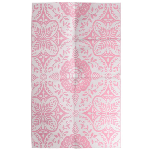 Tappeto da Esterni Rosa 190x290 cm in PP cod mxl 77953