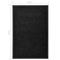 Zerbino Lavabile Nero 60x90 cm cod mxl 53941