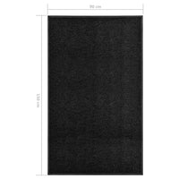 Zerbino Lavabile Nero 90x150 cm cod mxl 45847