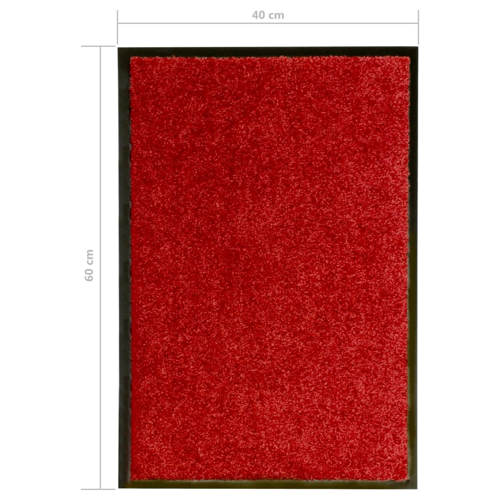 Zerbino Lavabile Rosso 40x60 cm cod mxl 53074