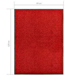 Zerbino Lavabile Rosso 90x120 cm cod mxl 46679