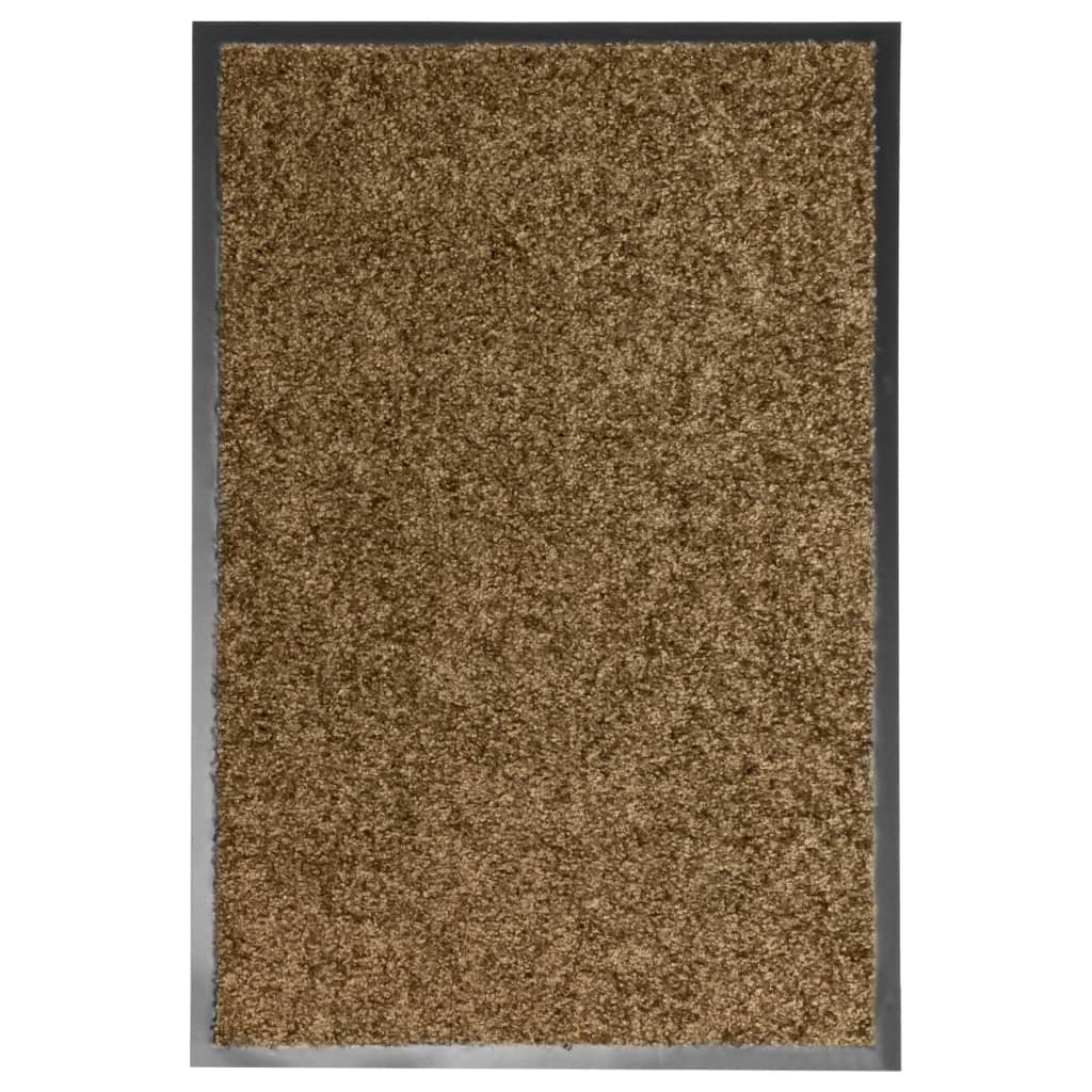 Zerbino Lavabile Marrone 40x60 cm 323433