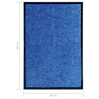 Zerbino Lavabile Blu 40x60 cm cod mxl 44939