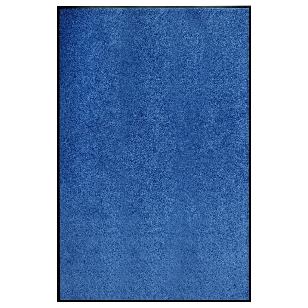 Zerbino Lavabile Blu 120x180 cm 323444