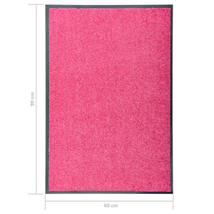 Zerbino Lavabile Rosa 60x90 cm 323446