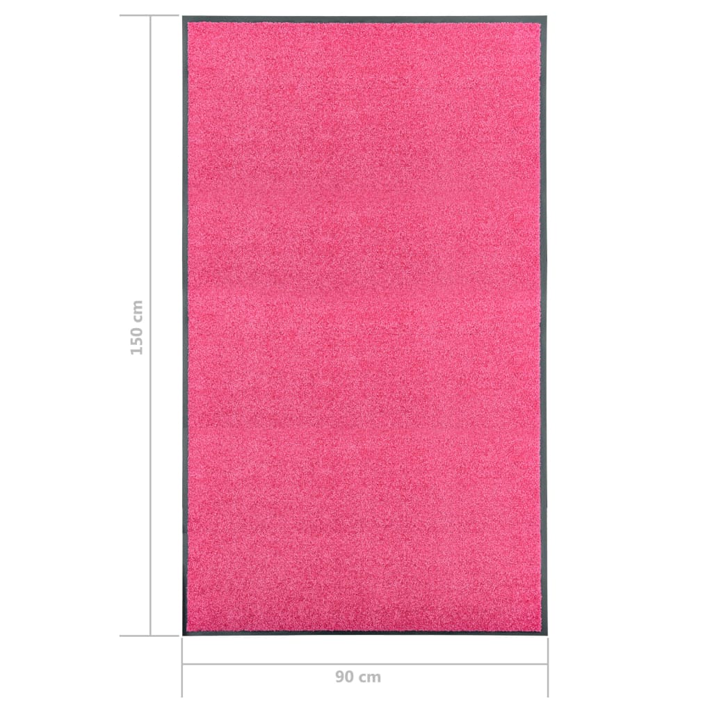 Zerbino Lavabile Rosa 90x150 cm 323449