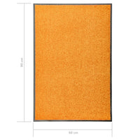 Zerbino Lavabile Arancione 60x90 cm cod mxl 53838