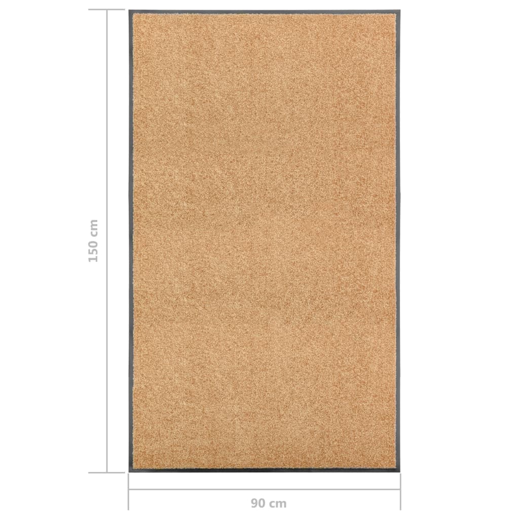 Zerbino Lavabile Crema 90x150 cm 323467