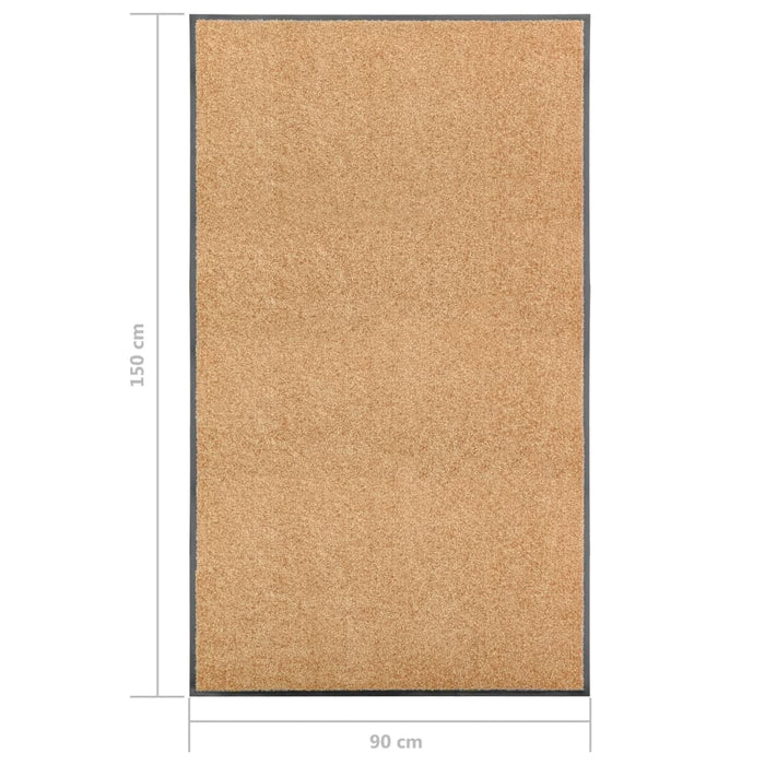 Zerbino Lavabile Crema 90x150 cm 323467