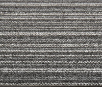 Quadrotte di Moquette 20 pz 5 m² 50x50 cm Antracite a Strisce cod mxl 41824