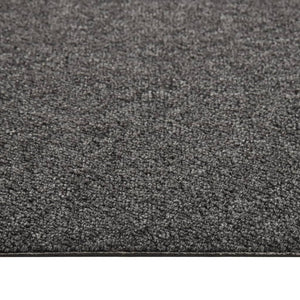 Quadrotte di Moquette 20 pz 5 m² 50x50 cm Antracite 147309