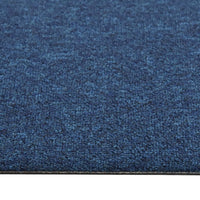 Quadrotte di Moquette 20 pz 5 m² 50x50 cm Blu Scuro 147315