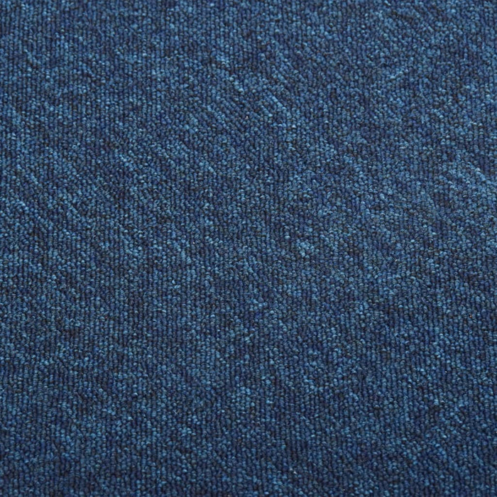 Quadrotte di Moquette 20 pz 5 m² 50x50 cm Blu Scuro 147315