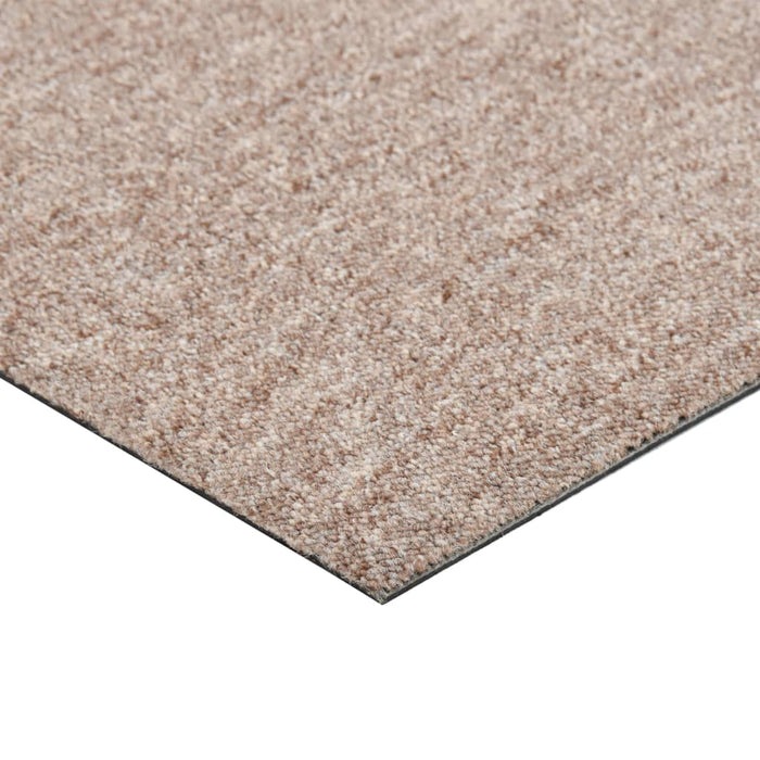 Quadrotte di Moquette 20 pz 5 m² 50x50 cm Beige 147318