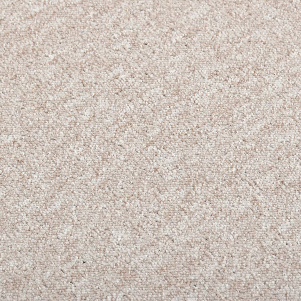 Quadrotte di Moquette 20 pz 5 m² 50x50 cm Beige Chiaro 147319