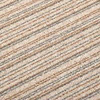 Quadrotte di Moquette 20 pz 5 m² 50x50 cm Beige a Strisce