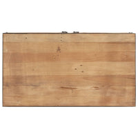 Tavolino da Salotto 90x50x39 cm in Legno Massello di Recupero 323514