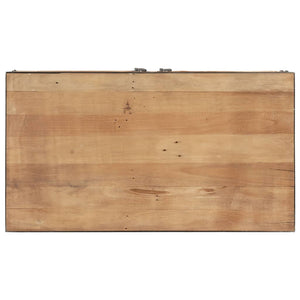 Tavolino da Salotto 90x50x39 cm in Legno Massello di Recupero 323514