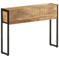 Fioriera 90x20x68 cm in Legno di Mango Grezzo 321938