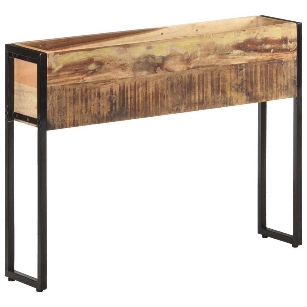 Fioriera 90x20x68 cm in Legno Massello di Recupero cod mxl 67134