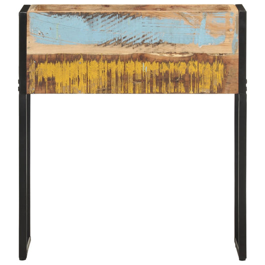 Fioriera 60x20x68 cm in Legno Massello di Recupero 321943