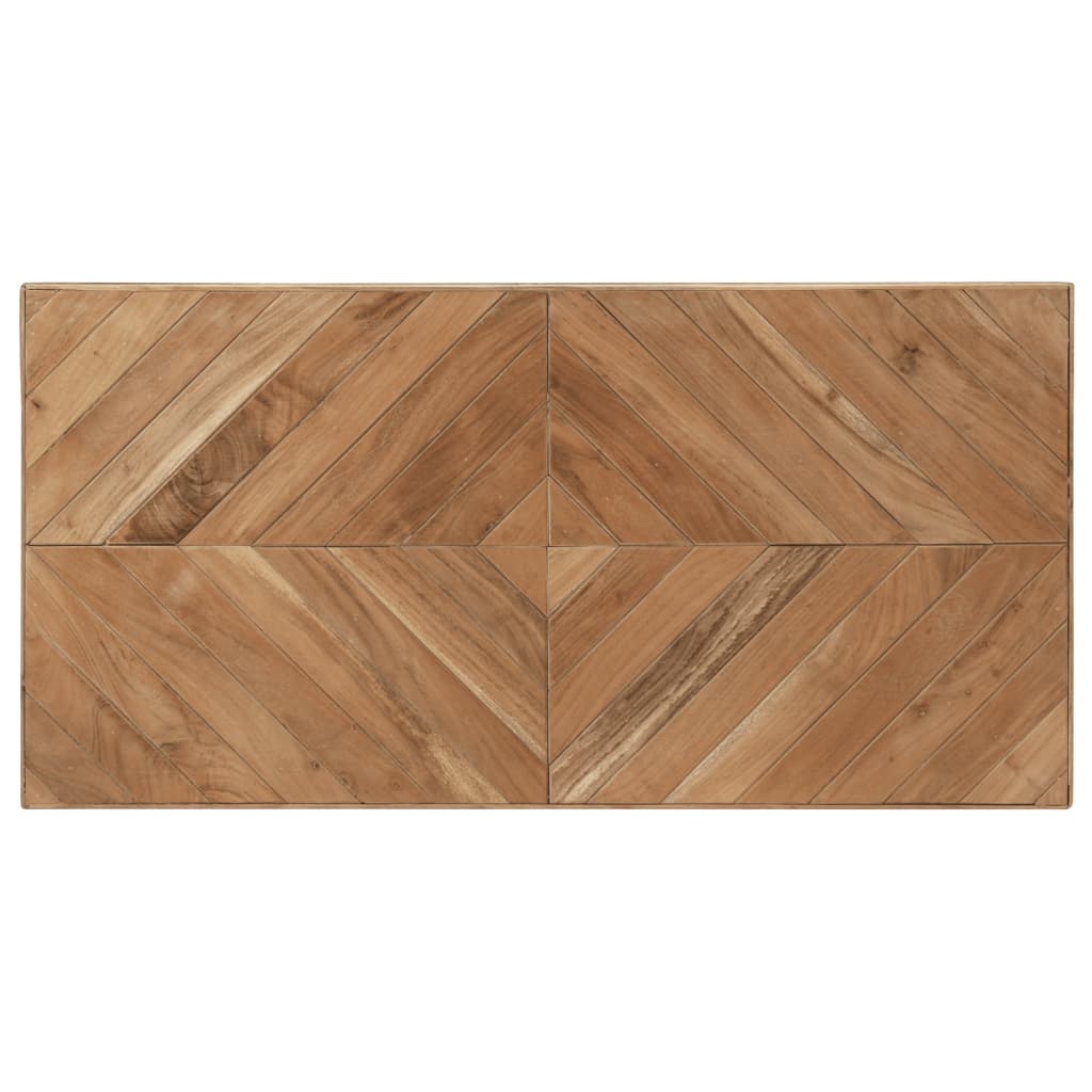 Tavolo da Pranzo 120x60x76 cm Legno Massello di Acacia e Mango cod mxl 19638