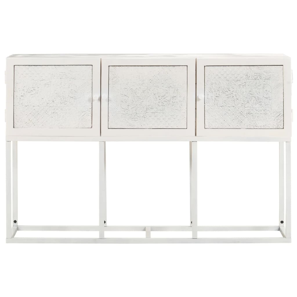 Credenza 115x30x76 cm in Legno Massello di Mango cod mxl 26163