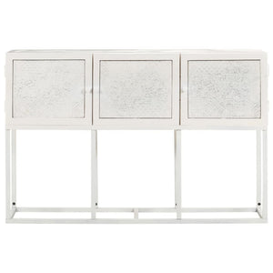 Credenza 115x30x76 cm in Legno Massello di Mango cod mxl 26163