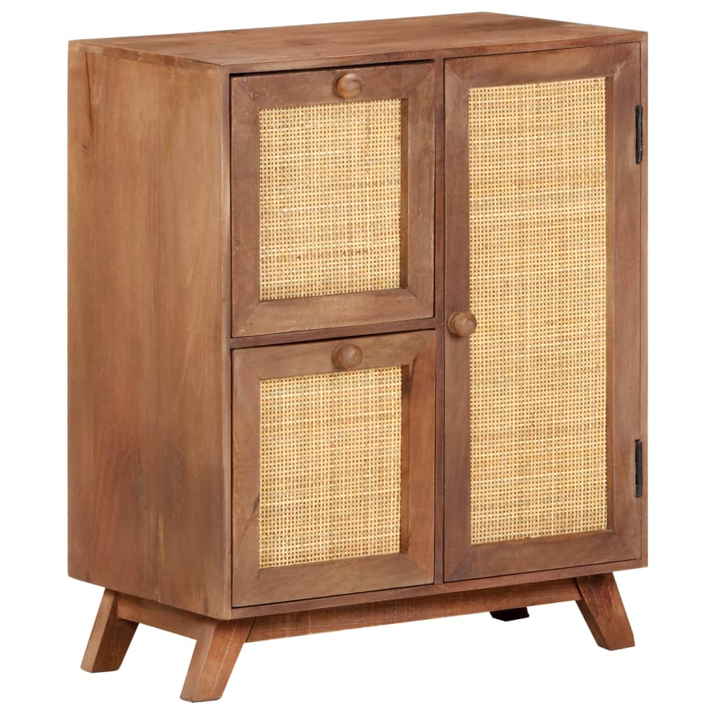 Credenza 60x35x75 cm in Legno Massello di Mango cod mxl 16781