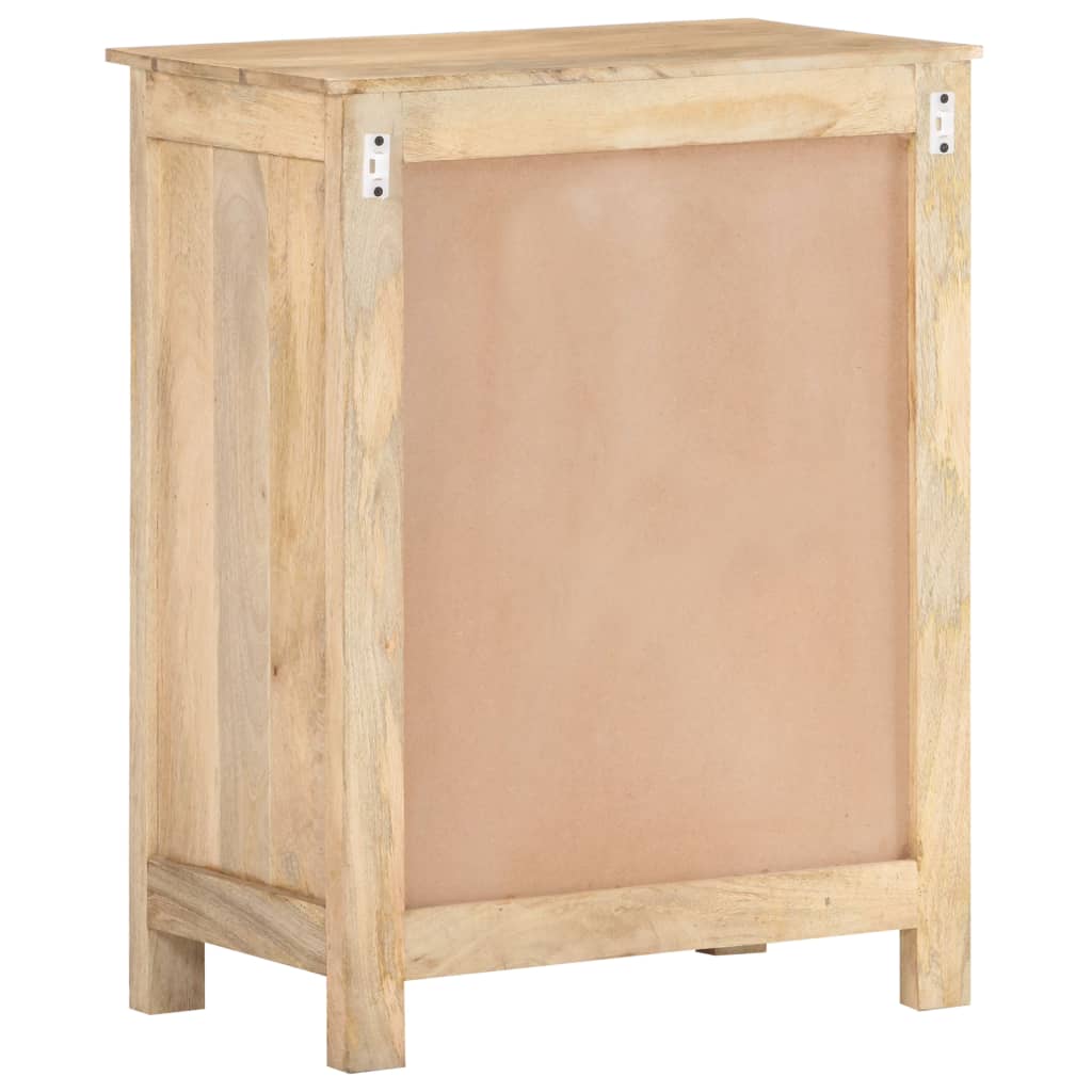 Credenza 60x35x75 cm in Legno Massello di Mango