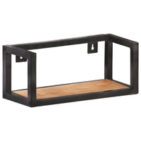 Mensole a Muro 2 pz 40 cm in Legno Massello di Acaciacod mxl 70534