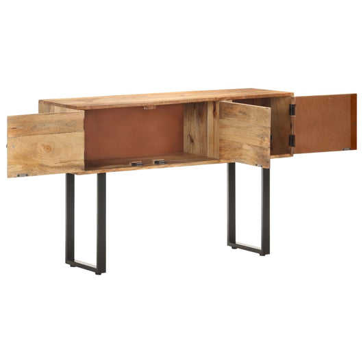 Credenza 116x35x75 cm in Legno Massello di Mango